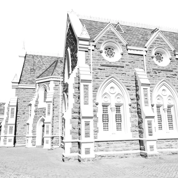 Na África do Sul antiga igreja no centro da cidade — Fotografia de Stock