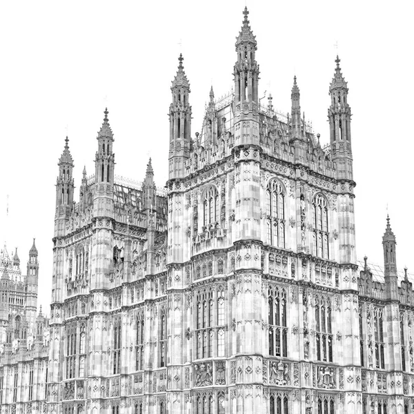 欧洲英国外伦敦英格兰老建筑 — 图库照片