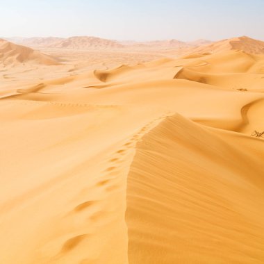 En düşük rub al hali boş çeyrek ve açık Umman eski çöl 