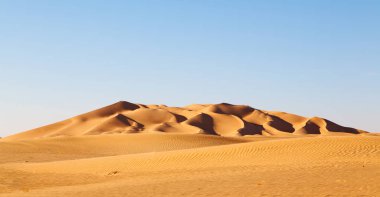 En düşük rub al hali boş çeyrek ve açık Umman eski çöl 