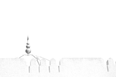 Umman muscat oteli eski Camii Minare ve din gökyüzü temizleyin