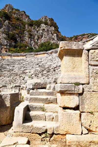 Begravningsplatsen och sten Europa gamla romerska — Stockfoto