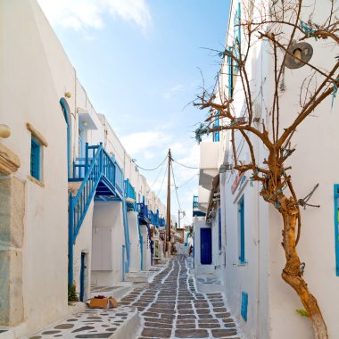  Man Adası Yunanistan antorini Avrupa eski ev ve beyaz renk