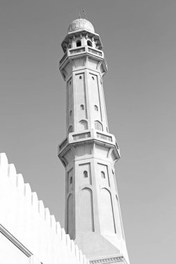 Umman muscat oteli eski Camii Minare ve din gökyüzü temizleyin