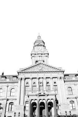 Güney Afrika'da yakın çekim Belediye Binası 