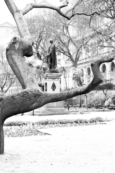 Witheall Jardines Arquitectura Antigua Inglaterra Londres Pared Europa Historia — Foto de Stock