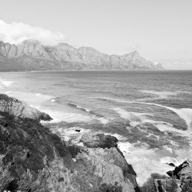 Güney Afrika kıyı şeridi Hint Okyanusu'nda 