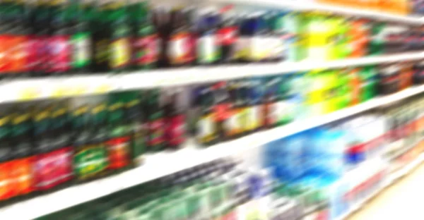 Az iráni absztrakt szupermarket blur — Stock Fotó