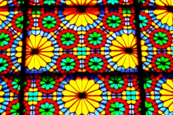 Iran Difuminado Colores Las Ventanas Mezquita Del Lobo Tradicional Luz — Foto de Stock