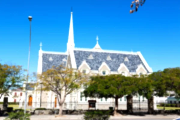 In south africa old  church  in city center — Stock Photo, Image