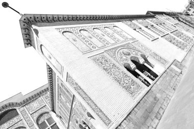 İran'da antik palace: golestan 