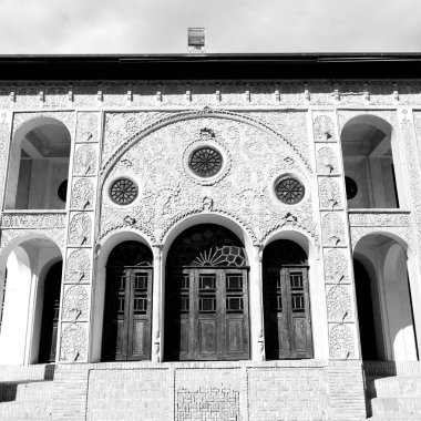 İran'da eski mimari pencere