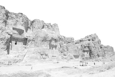 İran'da persepolis yakınındaki 