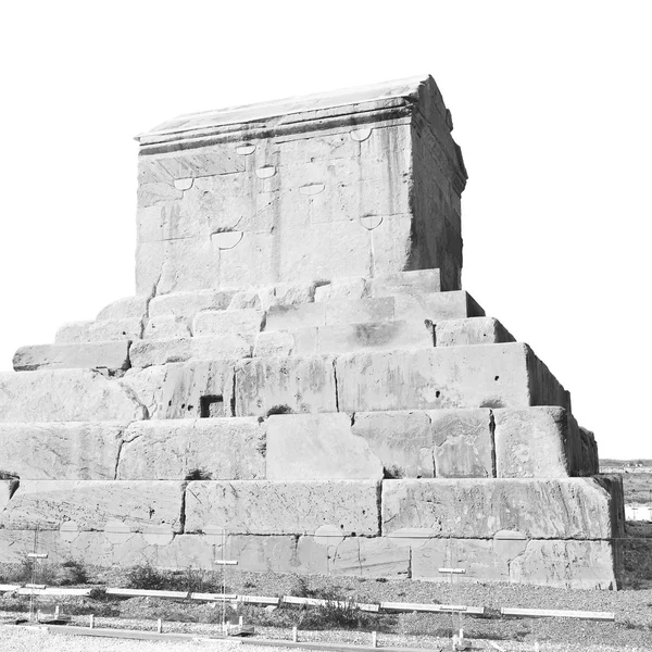 イラン pasargad 古い建設で — ストック写真