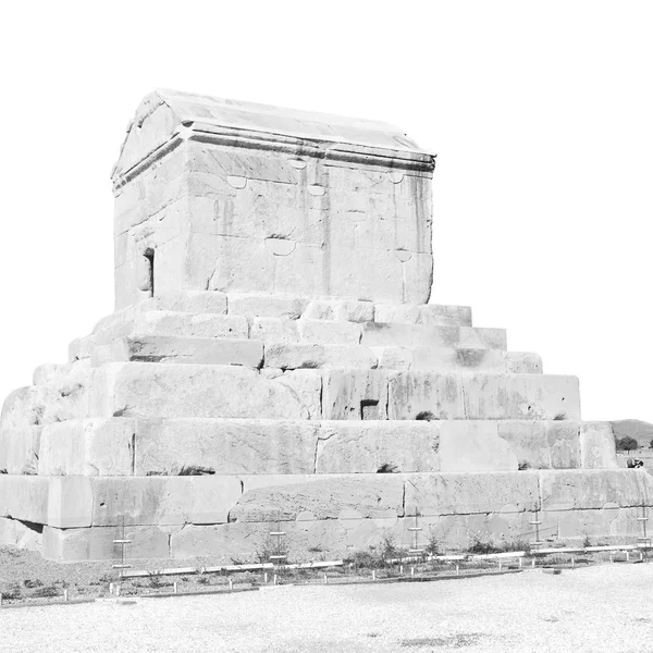 İran pasargad eski yapılar — Stok fotoğraf