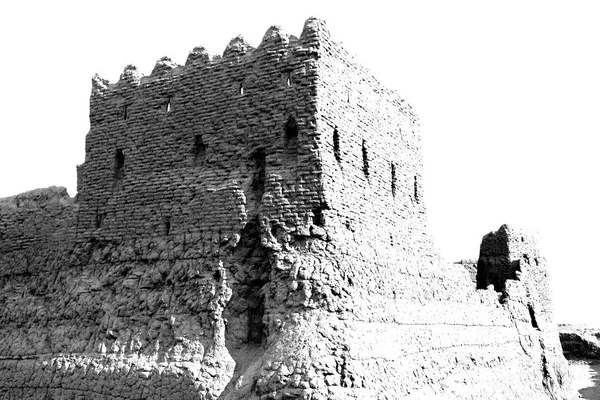 I iran det gamla slottet — Stockfoto