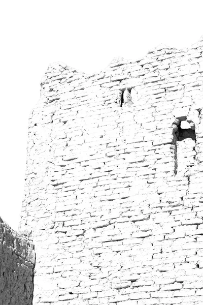 Em iran o castelo velho — Fotografia de Stock