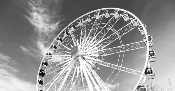 In Zuid-Afrika close up van de vervaging ferris weel — Stockfoto