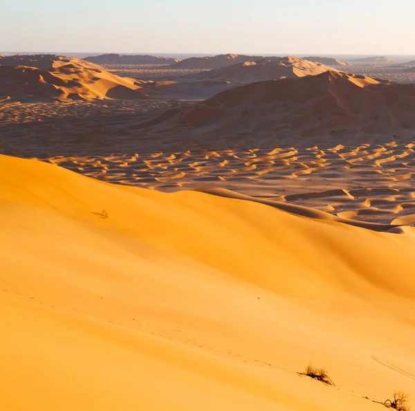 Nel vecchio deserto di oman — Foto Stock