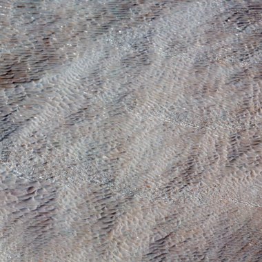 Pamukkale Türkiye Asya'da eski kalsiyum banyo ve trave soyut