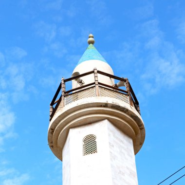 Umman muscat oteli eski Camii Minare ve din gökyüzü temizleyin