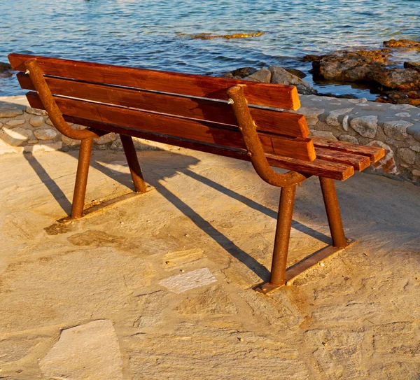 Himmel und Meer auf der griechischen Insel Santorini Mittelmeer — Stockfoto