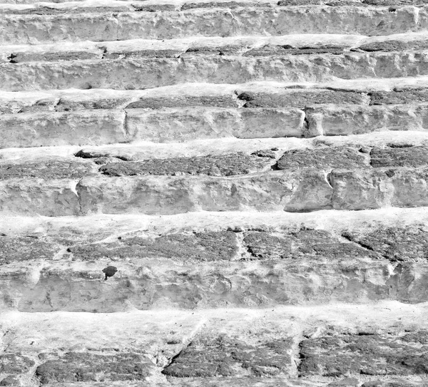 Na Grécia monumento velhos passos e mármore ancien linha — Fotografia de Stock
