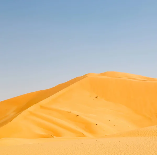 Dans oman vieux désert frotter al khali le quartier vide et en plein air — Photo