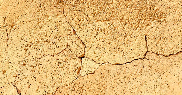 En Oman la vieja pared cerca de casa y bloque edificio abstracto — Foto de Stock