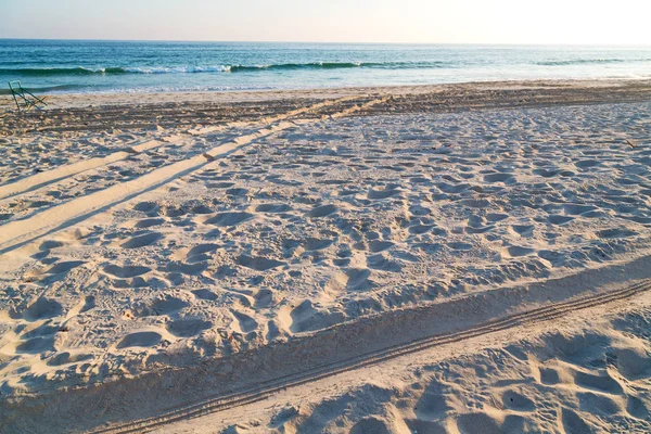 オマーンのアラビア海の砂浜のビーチで — ストック写真