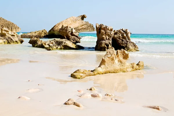 En la costa de Oman mar — Foto de Stock