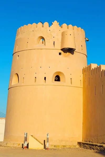 V Ománu muscat fort battlesment — Stock fotografie