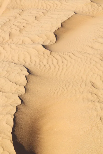 Em oman a velha onda do deserto — Fotografia de Stock