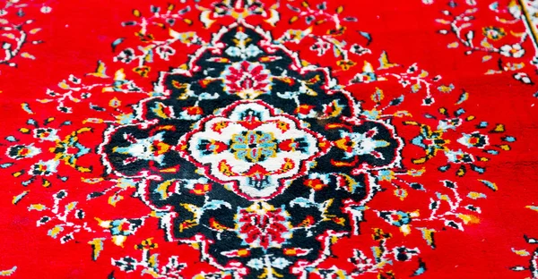 Onscherpte Iran Antieke Tapijt Textiel Handgemaakte Prachtige Arabische Sieraad — Stockfoto