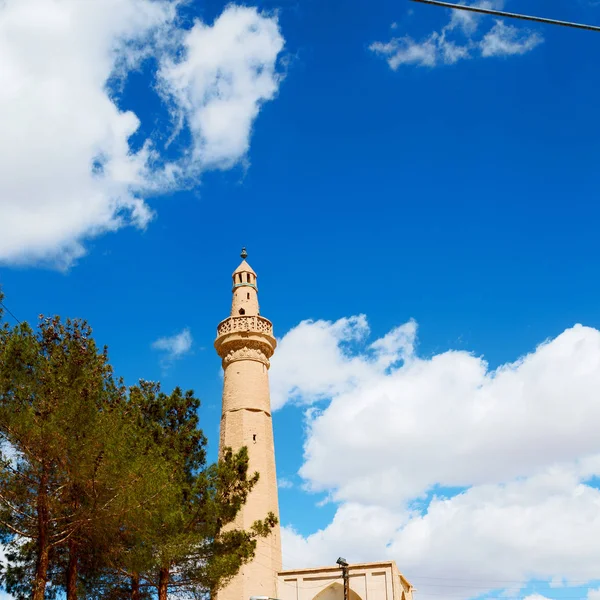 Sfocatura Iran Sfocatura Mausoleo Islamico Vecchia Architettura Moschea Minareto Vicino — Foto Stock