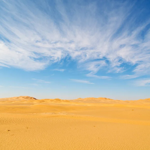 Dans oman vieux désert frotter al khali le quartier vide et en plein air — Photo