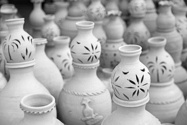 En oman moscatel la vieja cerámica mercado venta fabricación contener — Foto de Stock