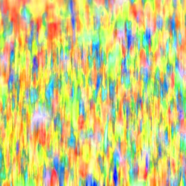 Soyut renkler ve bulanıklık 