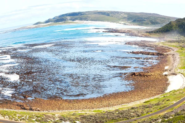 In south africa coastline  and natural park reserve — Stock Photo, Image