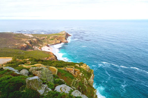 良い希望と自然公園の保護区の南アフリカの海岸線でぼかし — ストック写真