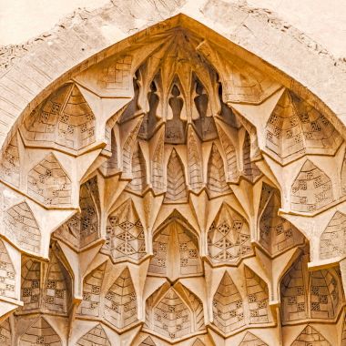 İran'da antik royal house kesi ve tarihi yeri bulanıklığı