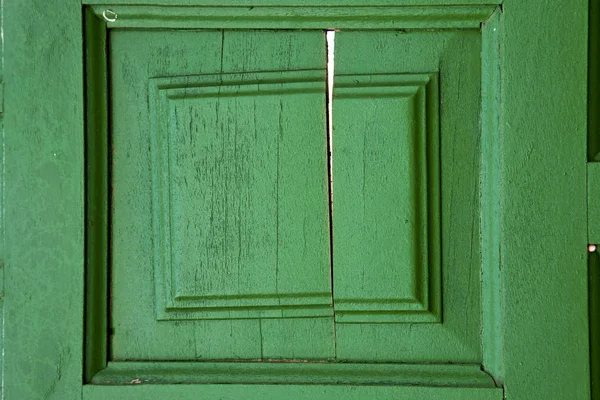 In   lanzarote abstract  window   green — Stock Photo, Image