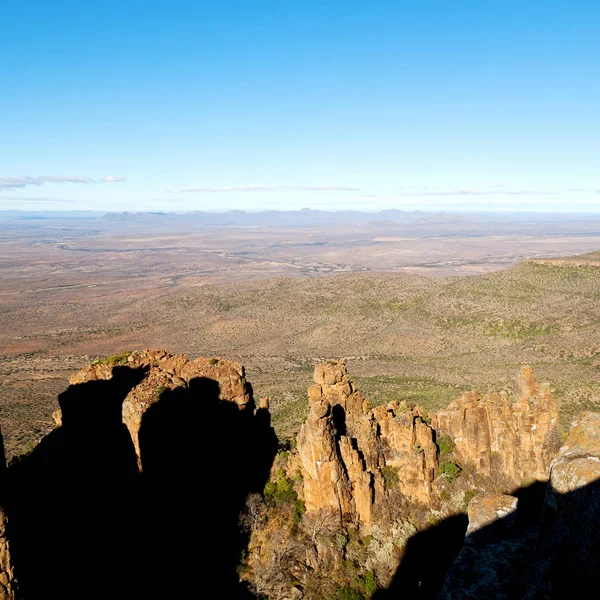 In Sud Africa valle della desolazione — Foto Stock