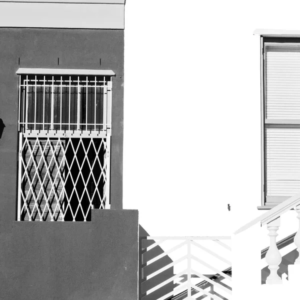 在南非开普敦模糊博卡普建筑像纹理背景 — 图库照片