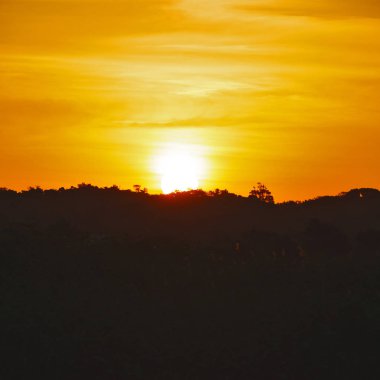içinde belgili tanımlık bulut içinde Güney Afrika kırmızı günbatımı 