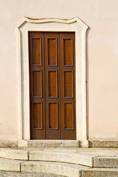 Dans Rue Mozzate Lombardie Italie Varese Pavé Abstrait Une Courbure — Photo
