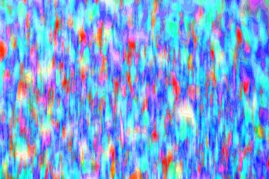 Soyut renkler ve bulanıklık 