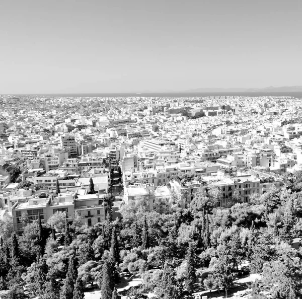 Eski Avrupa Yunanistan ve hou tıkanıklık yeni mimari — Stok fotoğraf