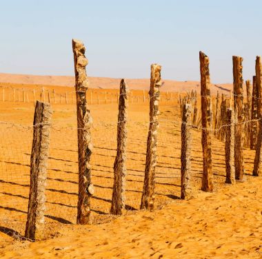 En düşük rub al hali boş çeyrek ve açık Umman eski çöl 
