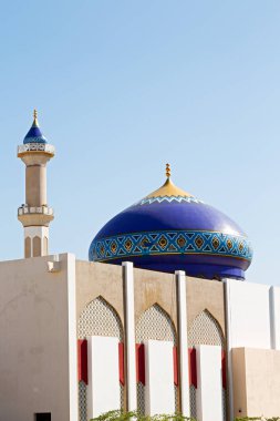 Umman muscat oteli eski Camii Minare ve din gökyüzü temizleyin